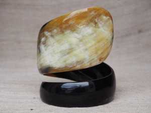 Best Seller Handmade Buffalo Horn Cuff Bangle for <b>Women</b> and Girls New Arrival Cutout Design for Weddings by crescent crafts - Product Image 3