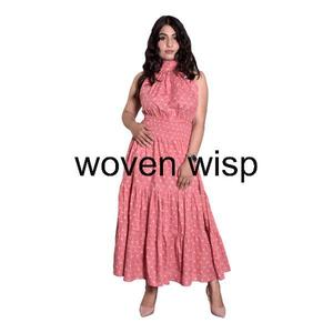 Vestidos casuales para mujer Ropa de fiesta elegante en tallas grandes Vestidos casuales de verano estampados a mano - Product Image 2