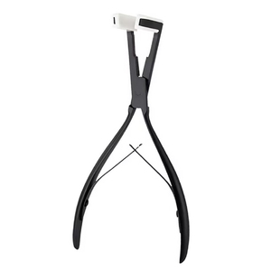IMANS ENTERPRISES Pince plate professionnelle de haute qualité en acier inoxydable pour extensions de cheveux à clipser, pour usage en salon, outil facile - Product Image 4