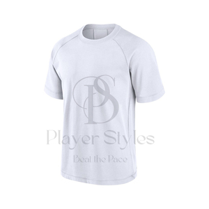 Gran oferta de camiseta sólida informal de manga corta de algodón 100% para hombre, serigrafía personalizada de alta calidad, venta al por mayor, diseño en blanco de punto - Product Image 5