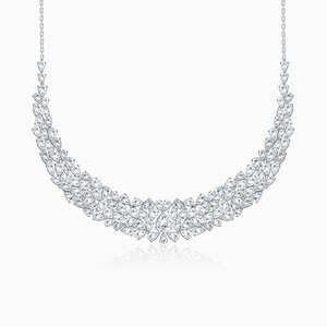 Collier en argent avec cristaux Elara - Product Image 3
