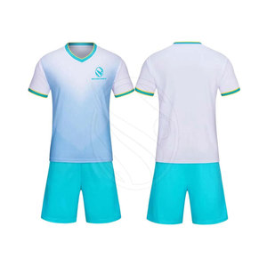 Uniforme de fútbol teñido liso al por mayor de entrenamiento con el mejor precio, fabricante de Pakistán, uniforme de fútbol para venta en línea - Product Image 4