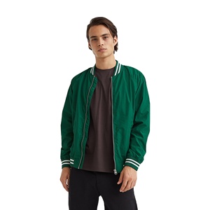 Veste universitaire en toile ultra légère pour hommes, vêtements de sport confortables et sans col pour le printemps - Product Image 2