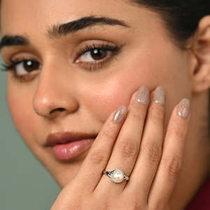 Achetez des bagues en argent sterling 925 pur de qualité supérieure pour femmes - Product Image 3