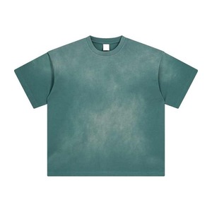 เสื้อยืดผ้าฝ้าย100% สำหรับผู้ชายเสื้อเจอร์ซีย์ปรับแต่งได้สำหรับผู้ชายเสื้อ320gsm แบบกล่องซักได้ - Product Image 2