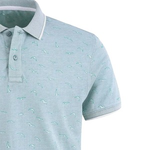 Precio de fábrica personalizado hombres deportes impresión bordado Logo diseño polos hombres 100% algodón elegante transpirable hombres polos - Product Image 5