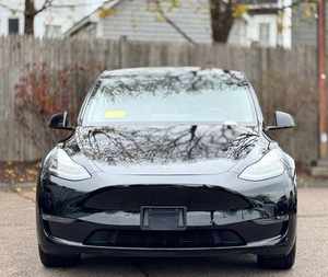 Tesla Model Y Long Range AWD électrique d'occasion noir 2024, conduite à gauche, sièges en cuir chauffants, démarrage à distance, caméra arrière - Product Image 1