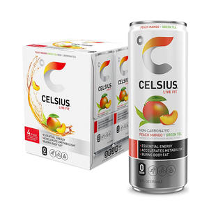 Pour CELSIUS Pack officiel assorti pour les entraînements et la récupération Carbonate Primar ingrédient Boîte/bouteille/vrac/sac Emballage - Product Image 6