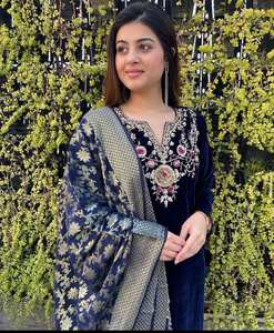 Parte inferior superior del diseñador del desgaste del partido con el trabajo del bordado - Product Image 5