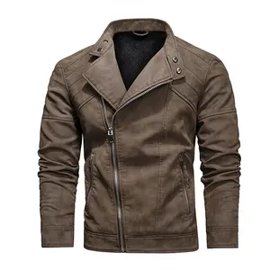 mexion high demanding Fashion Men Black & White Lamb Leather Jacket Men Leather Jackets Pakistan Leather Jackets best to wear - Product Image 1