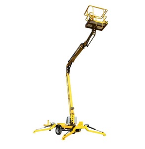 Chariot élévateur robuste à flèche télescopique de 60 pieds, 4 roues motrices avec pneus tout-terrain et capacité de charge maximale de la plateforme de 250 kg - Product Image 5
