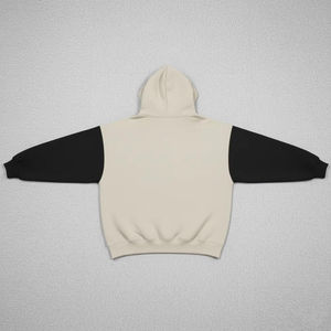 Nouveauté Sweat à capuche en coton lourd 400 g/m² Personnalisé Surdimensionné Grande taille Vêtements de sport pour hommes Qualité bon marché - Product Image 3