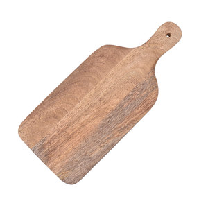 Rectangular Wood <b>Chopping</b> <b>Block</b> with Handle for Cutting Fruits and Vegetables in Kitchen Use Wood Finished - Product Image 4