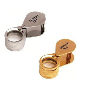 Lupa de Aumento 10x, Lupa Plegable para Joyeros, Lupa de Bolsillo de 21 mm con Corte de Diamante para Monedas y Joyas - Product Image 5