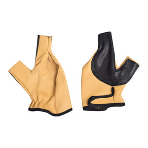 <b>Archery</b> Hunting Deer Leather <b>Gloves</b> - Product Image 1