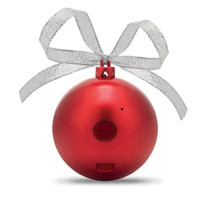 Altoparlante Personalizzato a Forma di Palla di Natale con Suono di Campanelli - Product Image 3
