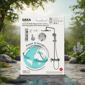 Unidad de Ducha Múltiple GEKA 5S con Sistema de Conexión de 13 mm, Versión con Etiqueta EAN, Paquete de 5 - Product Image 3