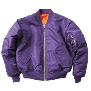 Veste Bomber pour Hommes MA1 Hiver Extérieur en Nylon de Qualité Épais Uniforme de Football Américain Manteau Unisexe Veste de Vol Bomber pour Homme - Product Image 1