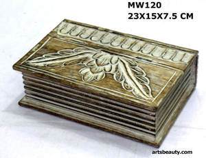 Boîte au trésor en bois faite à la main de haute qualité artisanat du bois boîtes en bois vente chaude au prix de gros - Product Image 6