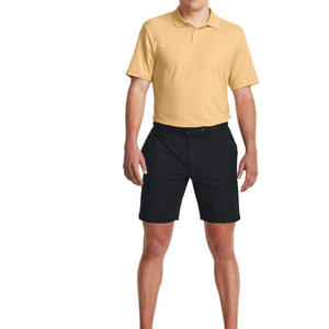 Camisas de polo de golf para hombre, corte ajustado, manga corta, tela transpirable, ropa deportiva informal para actividades al aire libre de verano - Product Image 6