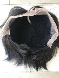 วิกผมตรงสำหรับผู้หญิง,วิกผมลูกไม้โปร่งละเอียด HD วิกผมด้านหน้ามีความหนาแน่นดีวิกผมบราซิลวิกผมบ๊อบสั้น - Product Image 6