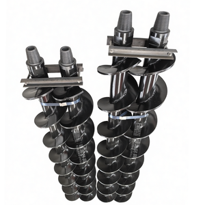 מוט קידוח ספירלי חלול 150-B45, מוטות ספירליים בקוטר חיצוני <span class=keywords><strong>4</strong></span> אינץ', הנעה משושה, 2 מטר, לסקר גיאוטכני - Product Image 4