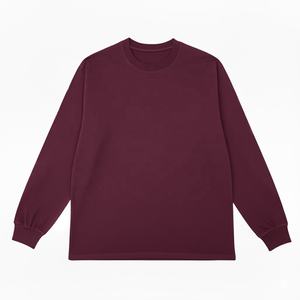 Sweat-shirts à manches longues brodés personnalisés, style hiver 2026, pour hommes et femmes, 100 % coton, écologiques, vente en gros - Product Image 2