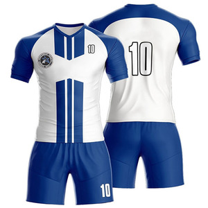 Ropa deportiva y de entrenamiento Uniformes de fútbol Logotipo personalizado Conjuntos de camisetas y camisetas de fútbol Nuevo modelo Última impresión Adultos 20 conjuntos - Product Image 1