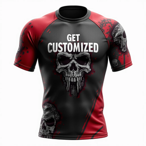 Rash Guards Proveedor 100% Alta calidad MMA Rash Guards Fabricante al por mayor para entrenamiento y uso de competición - Product Image 3