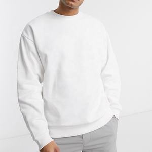 Sudadera de Cuello Redondo para Hombre, Color Sólido, 320G, Tejido Grueso, Algodón, para Primavera y Otoño, con Estampado Digital - Product Image 6