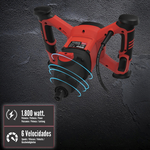 Frullatore Elettrico 1800 Watt 6 Velocità con Variatore di Potenza - Product Image 3