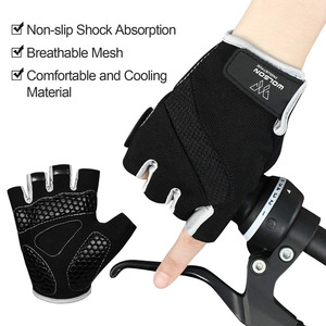 Ventilated Workout Gym <b>Gloves</b> with Built-In Wrist Wraps Full Palm Protection and Extra Grip for Sports & Weight Lifting <b>Gloves</b>. - Product Image 4