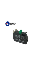 Bloc de contact 1 NO pour bouton-poussoir/sélecteur/arrêt d'urgence 22 mm 660 V 10 A CE/TUV/cULus pour applications industrielles en plastique