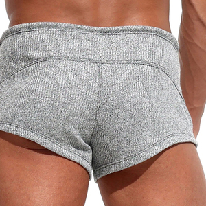 Short décontracté pour hommes Couleur unie Cordon de serrage Gym Sports Running Pants Summer Beach Surf Swimming Pool S-3XL - Product Image 5