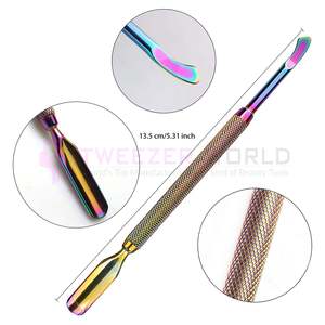 Las mejores limas de uñas incluidas, juego de manicura y pedicura con 5 Uds., recortador de cutículas, juego de pinzas - Product Image 4