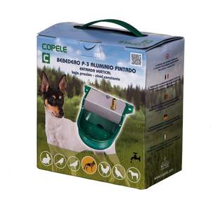 Copele โมเดลสุนัขแนวตั้งอัตโนมัติ, ชามและเครื่องให้อาหารสัตว์เลี้ยงทำสีอะลูมิเนียมทนทานต่อ70412 - Product Image 2