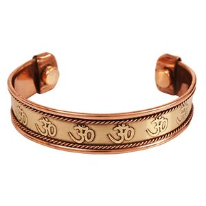 Newest Pure Copper Fashionable <b>Bracelet</b> Designed with Magnets <b>for</b> Joint & Arthritis Relief Men & <b>Women</b> Bangle Cuff - Product Image 1