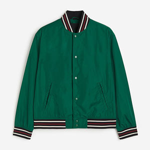 Nouveauté, vente en gros, vêtements en satin Letterman grande taille, veste en satin de couleur personnalisée pour hommes, veste réversible de baseball pour la saison d'hiver - Product Image 1