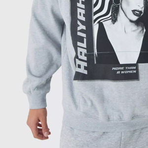 เสื้อมีฮู้ดสำหรับผู้ชายผ้าคอตตอนพิมพ์ลาย DTF สำหรับผู้ชายเสื้อผ้าแนวสตรีทผลิตจากผ้าฝ้าย100% - Product Image 6