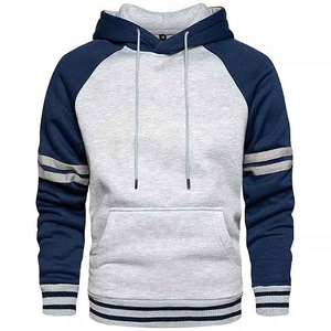 Sweat-shirt à capuche à manches longues pour homme, molleton de coton avec motif brodé solide pour les sports d'hiver - Product Image 5