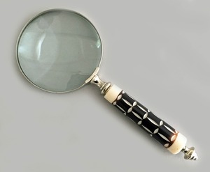 Handmade Camel Bone Handle Magnifying <b>Glass</b> Vintage Style Decorative Magnifier Available Different Sizes OEM Customized Support - Product Image 1