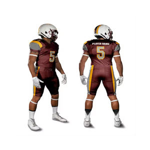 Camiseta y Uniforme de Fútbol Americano Personalizados con Transferencia de Calor, Manga Corta, Transpirable, para Equipos y Jugadores, Hecho en Pakistán - Product Image 1