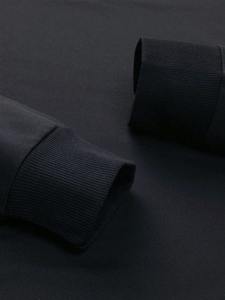 Sudadera con Capucha de Forro Polar para Hombre, Diseño OEM, Totalmente Blanca, de Poliéster/Algodón, Informal, de Invierno, con Cierre y Estampado Digital DTF - Product Image 5