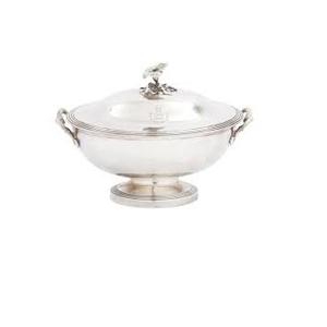 Ensemble de casseroles en métal fini Antique de meilleure qualité pour servir la soupe, fournisseur en gros, fabriqué manuellement en inde - Product Image 5
