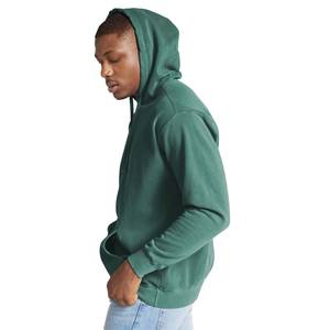 Sudadera con capucha cómoda de buena calidad con logotipo personalizado a la moda, sudaderas con capucha y hombros caídos lisos - Product Image 3