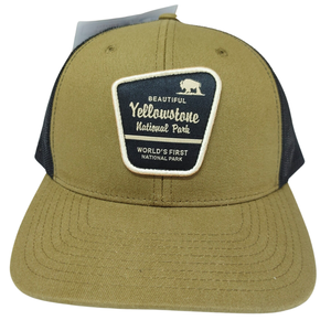 Sombreros de camionero al aire libre con parche tejido personalizado Diseño retro Malla Volver Gorra de cierre ajustable OEM Vietnam Factory L01 - Product Image 1