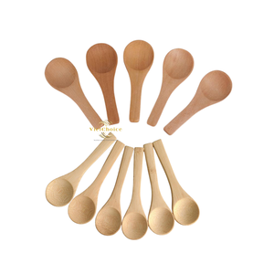 Cuchara de Madera Natural, Apta para Alimentos, No Tóxica, Utensilio de Cocina - Product Image 6