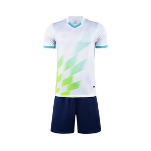 Conjunto de camiseta de fútbol personalizado para hombres y niños, secado rápido, transpirable, para hombres, niños, equipo, club, entrenamiento, conjunto de uniforme de fútbol - Product Image 6