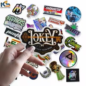 Pegatina de PVC troquelada, impermeable, duradera y ecológica con diseño de dibujos animados |   Pegatinas con Logotipo Personalizado, Regalos Promocionales, Pegatinas Decorativas Impresas - Product Image 5