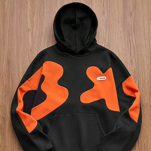 Sudadera con Capucha Unisex para Uso Diario, Ropa Casual de Calle, Sudadera Deportiva para Hombre y Mujer, Ajuste Cómodo, Estampado Bordado, Talla Grande - Product Image 1
